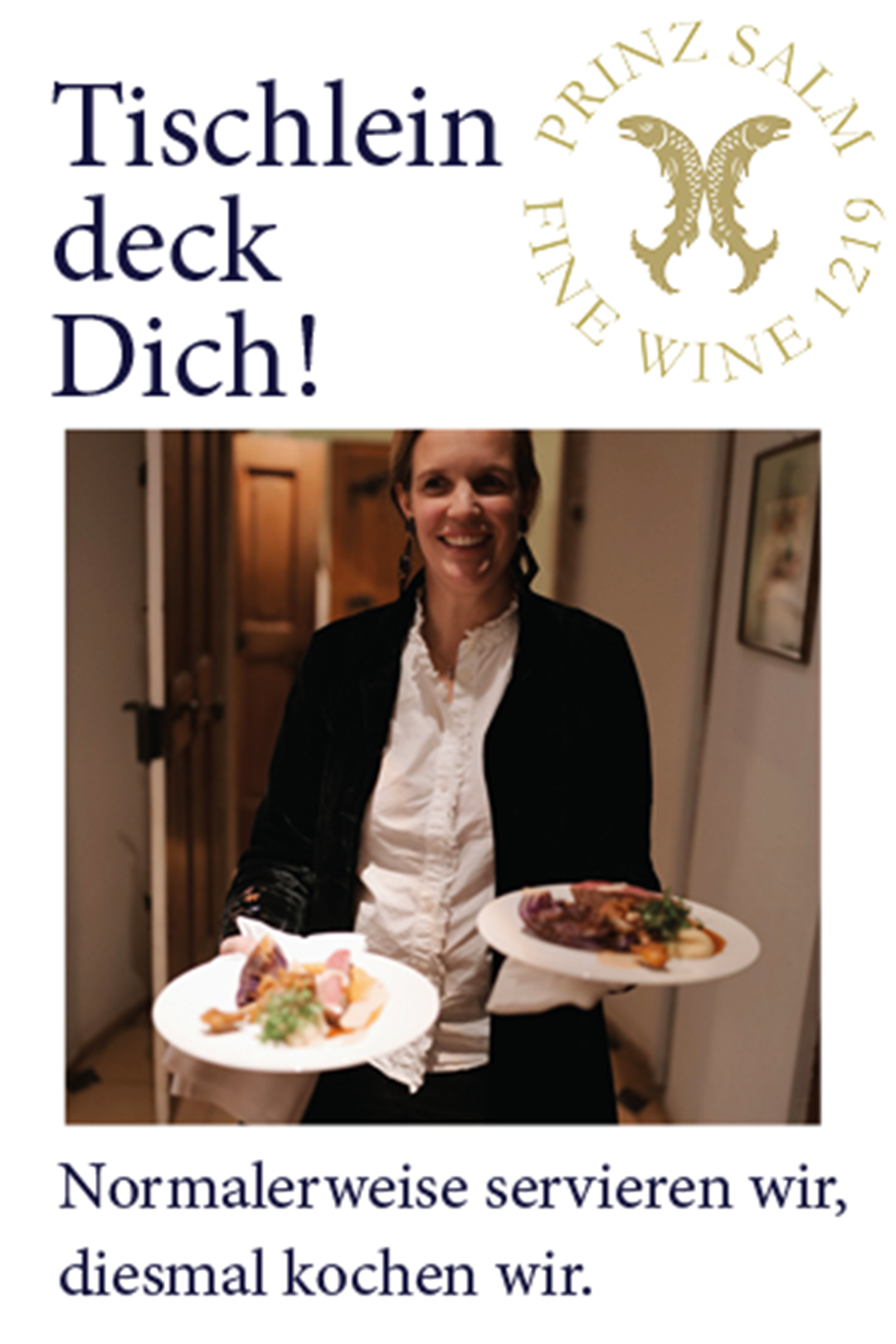 Tischlein Deck Dich am 21. November 2026 - 3-Gang-Menu
